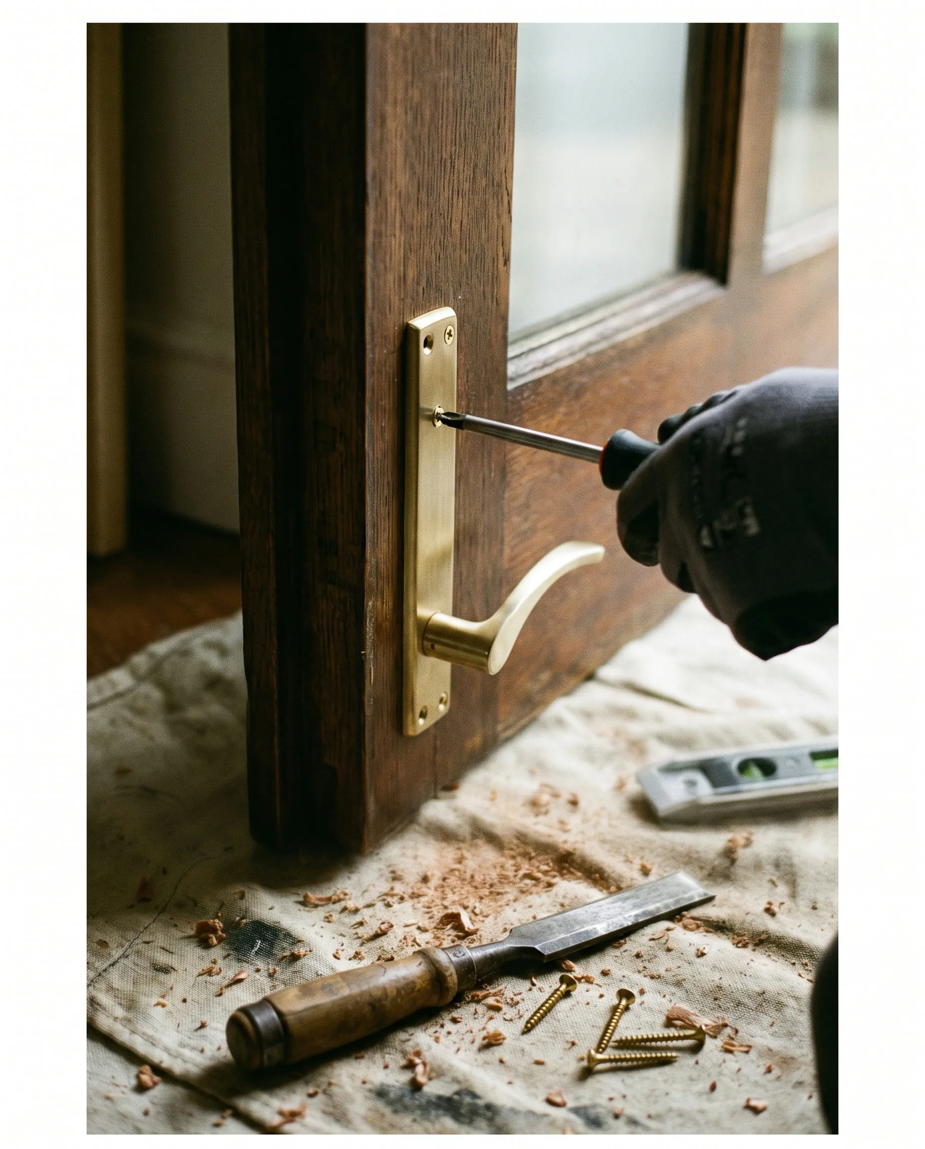 Doors, locks & hardware